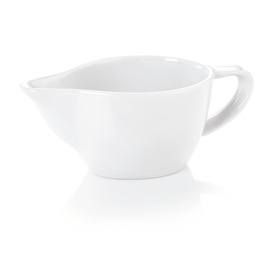Sauciere Set, 200 ml, 15 x 7,5 x 6 cm, Set á 6 Stück, Porzellan  