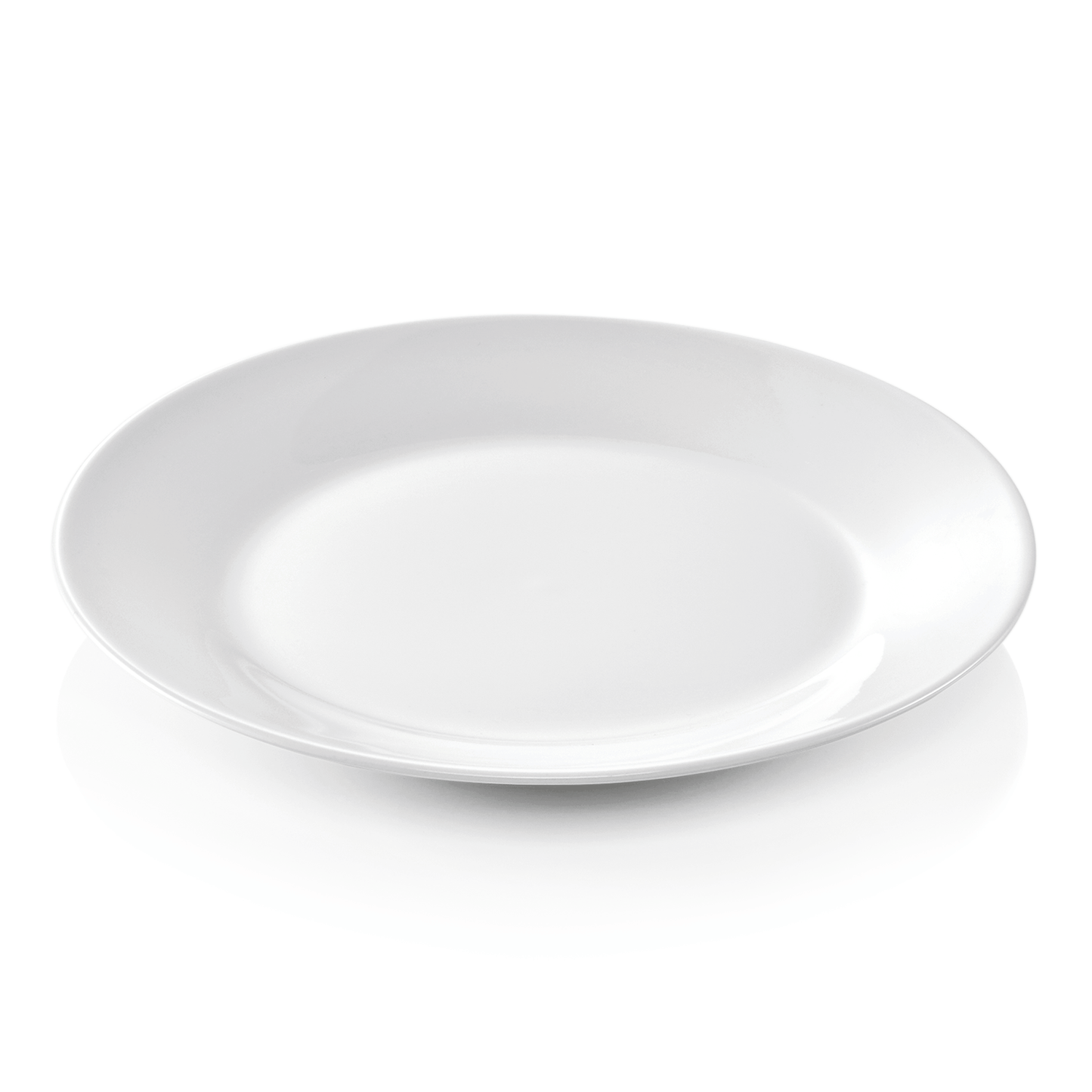 Teller Set, flach, Ø 19 cm, Set á 12 Stück, Porzellan  