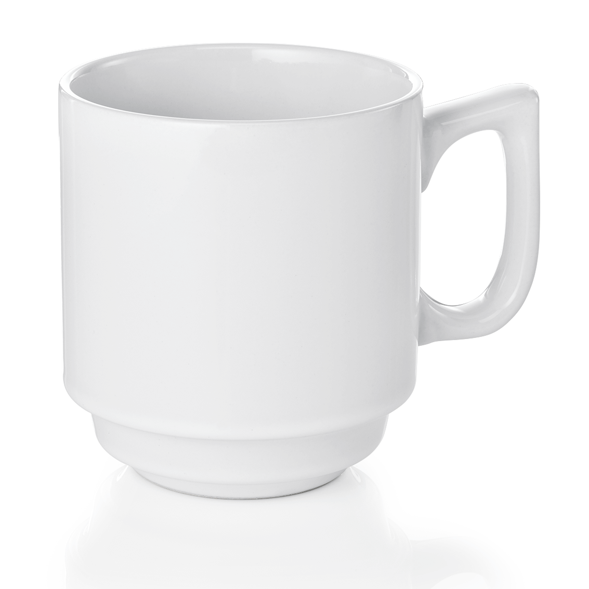 Becher Set, Ø 8 cm, 250 ml, Set á 6 Stück, Porzellan  