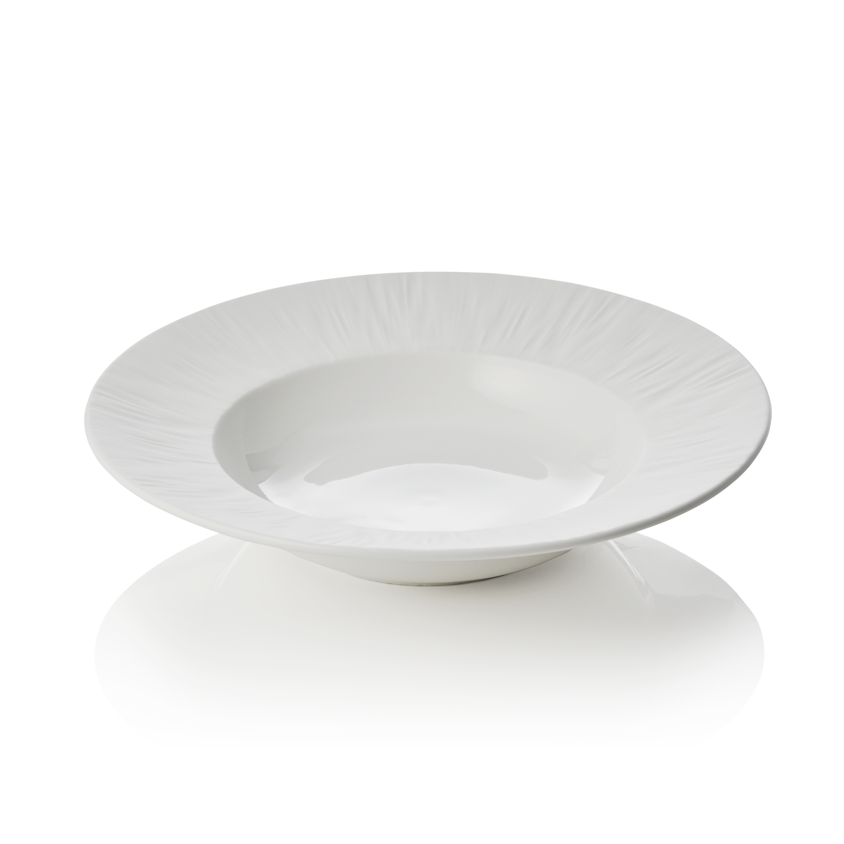 Suppenteller Set MAYA SHIRO, Ø 23,5 cm, weiß, Set á 3 Stück, Porzellan  