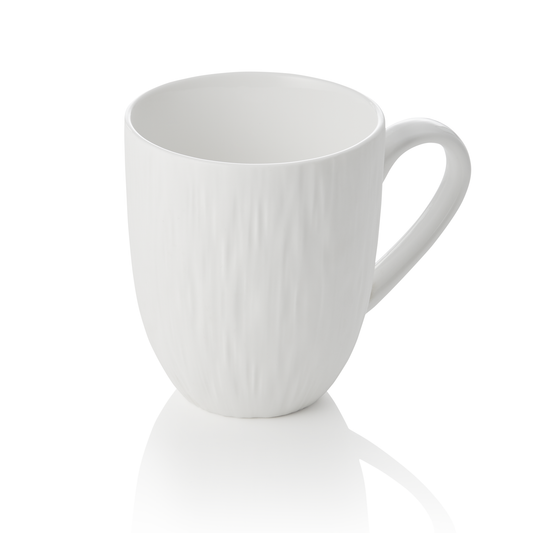 Becher Set MAYA SHIRO, Ø 8,5 cm, 330 ml, weiß, Set á 4 Stück, Porzellan 