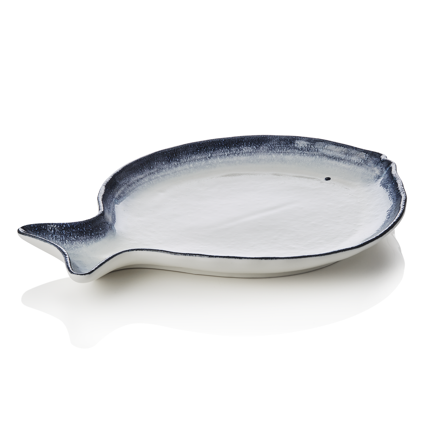 Fischteller Set, 35 x 26 x 3 cm, Set á 3 Stück, Porzellan  