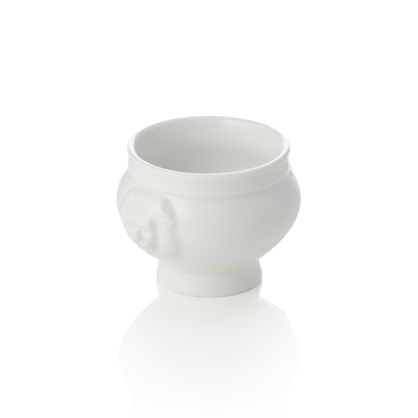 Löwenkopfterrine Set, Ø 7 cm, 120 ml, Set á 6 Stück, Porzellan  