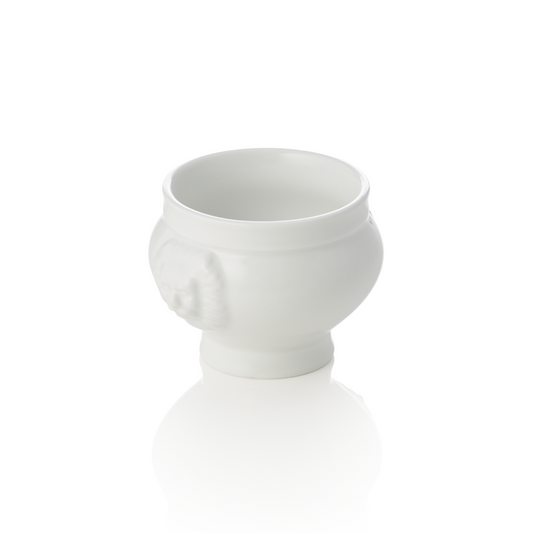 Löwenkopfterrine Set, Ø 7 cm, 120 ml, Set á 6 Stück, Porzellan  