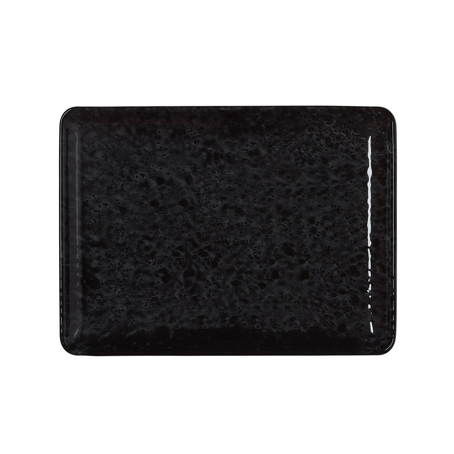 Teller Set VIDA NIGHT, flach, 23 x 17 cm, Set á 6 Stück, night, Porzellan 