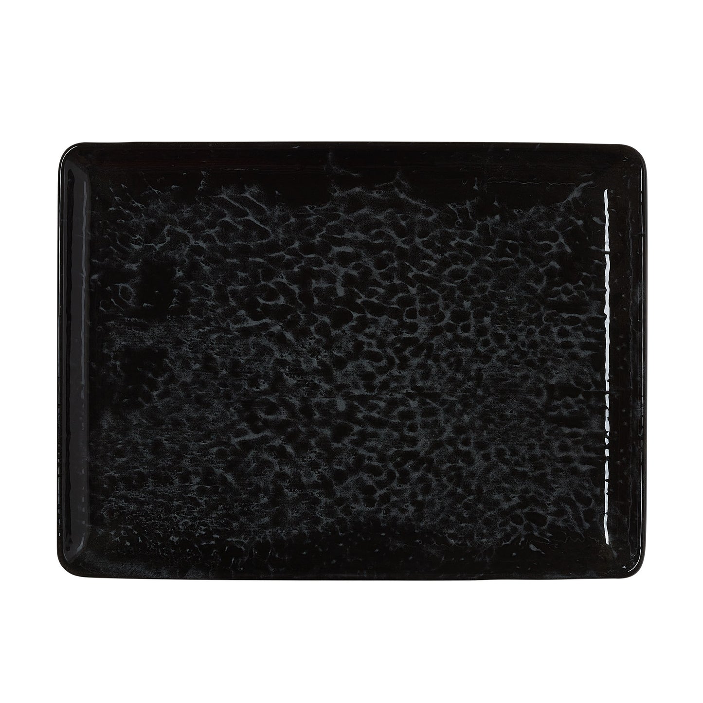 Teller Set VIDA NIGHT, flach, 27 x 20 cm, Set á 6 Stück, night, Porzellan 