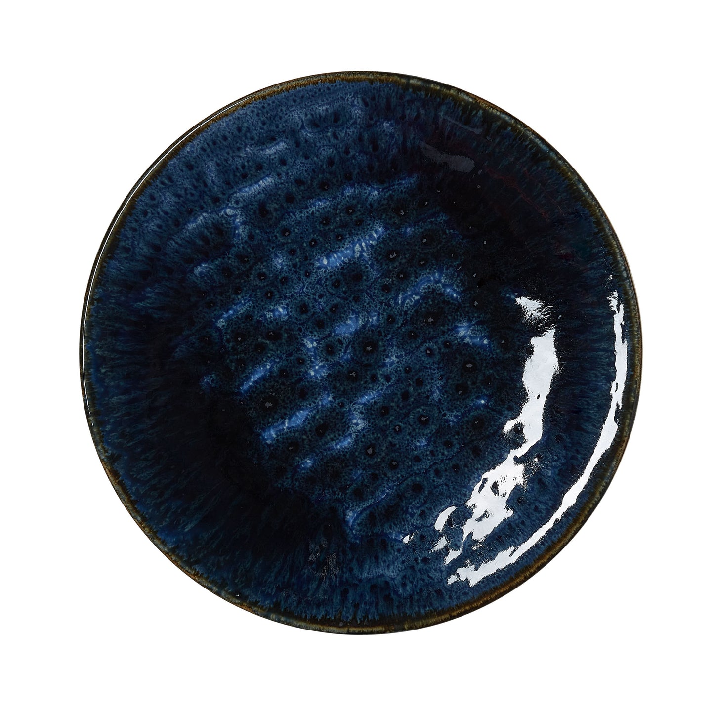 Teller Set VIDA DARK OCEAN, flach, Ø 27 cm, Set á 6 Stück, dark ocean, Porzellan 