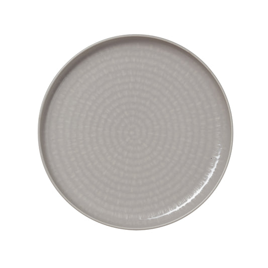 Teller Set NOVA GRAPHITE, flach, Ø 19 cm, Set á 6 Stück, graphite, Porzellan 