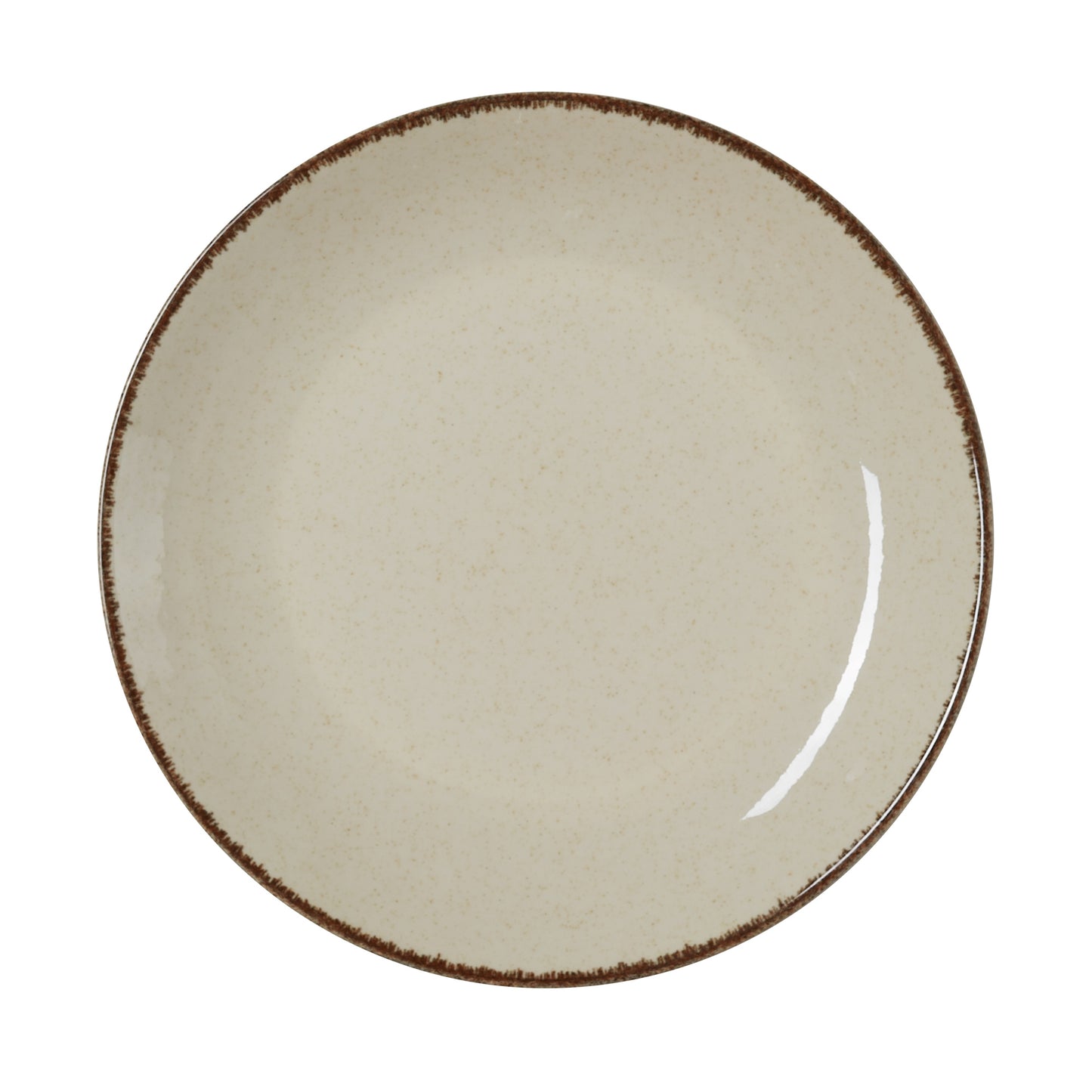 Teller Set SMILLA SAND, flach, Ø 27 cm, Set á 6 Stück, sand, Porzellan 