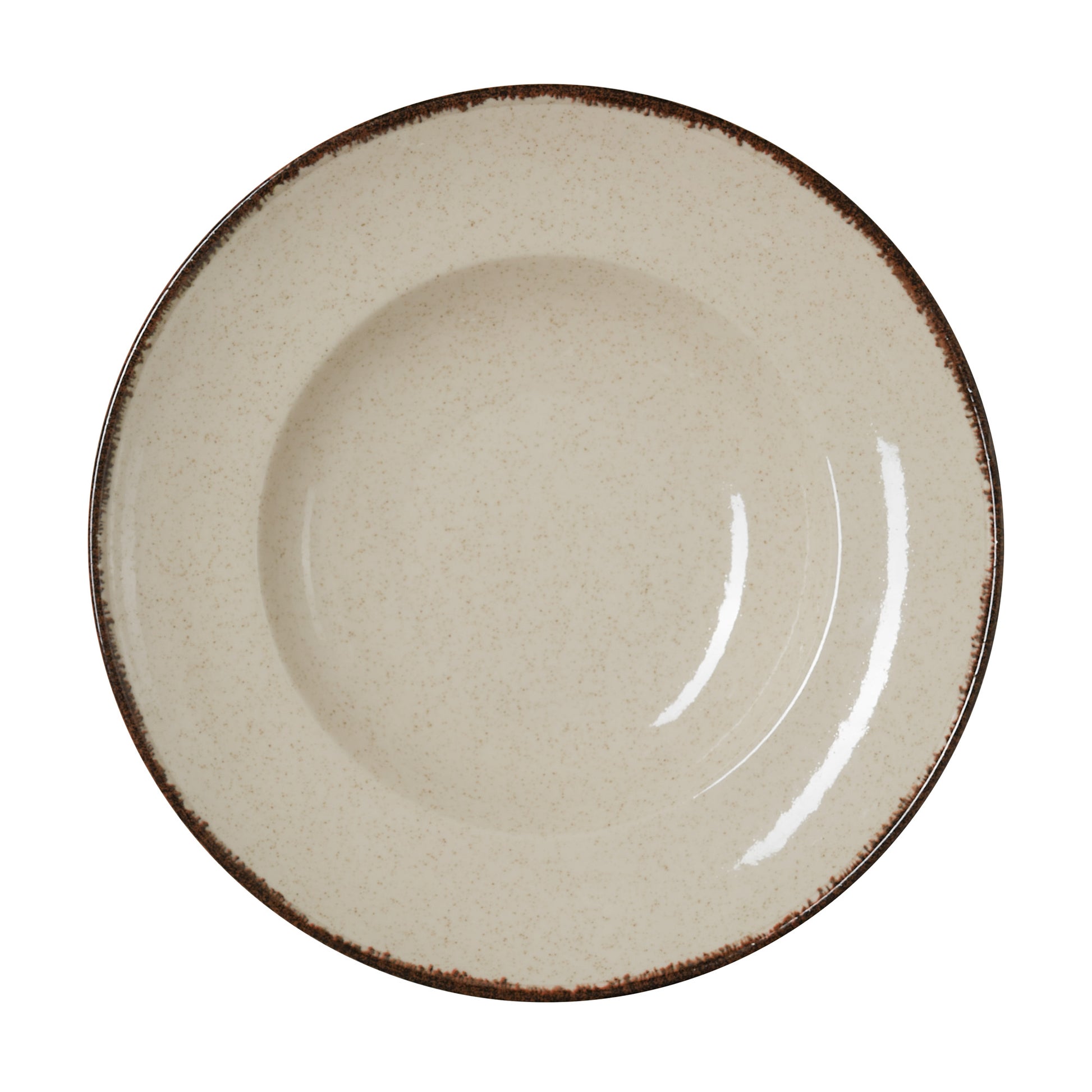 Pastateller Set SMILLA SAND, tief, Ø 27,5 cm, Set á 6 Stück, sand, Porzellan 