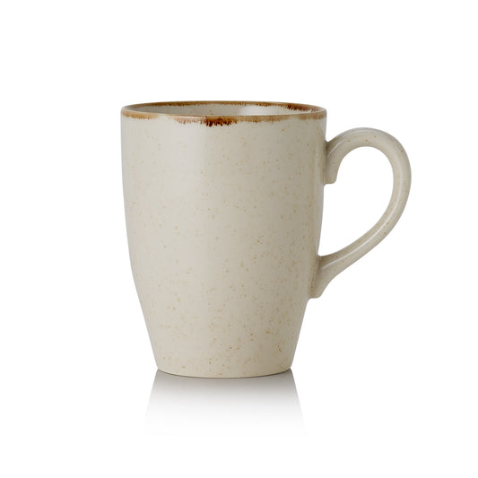 Becher Set SMILLA SAND, 350 ml, Set á 6 Stück, sand, Porzellan 