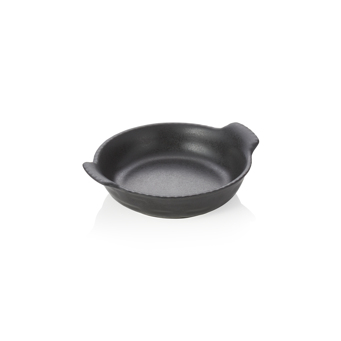 Backform, Ø 20 cm, schwarz, Porzellan  