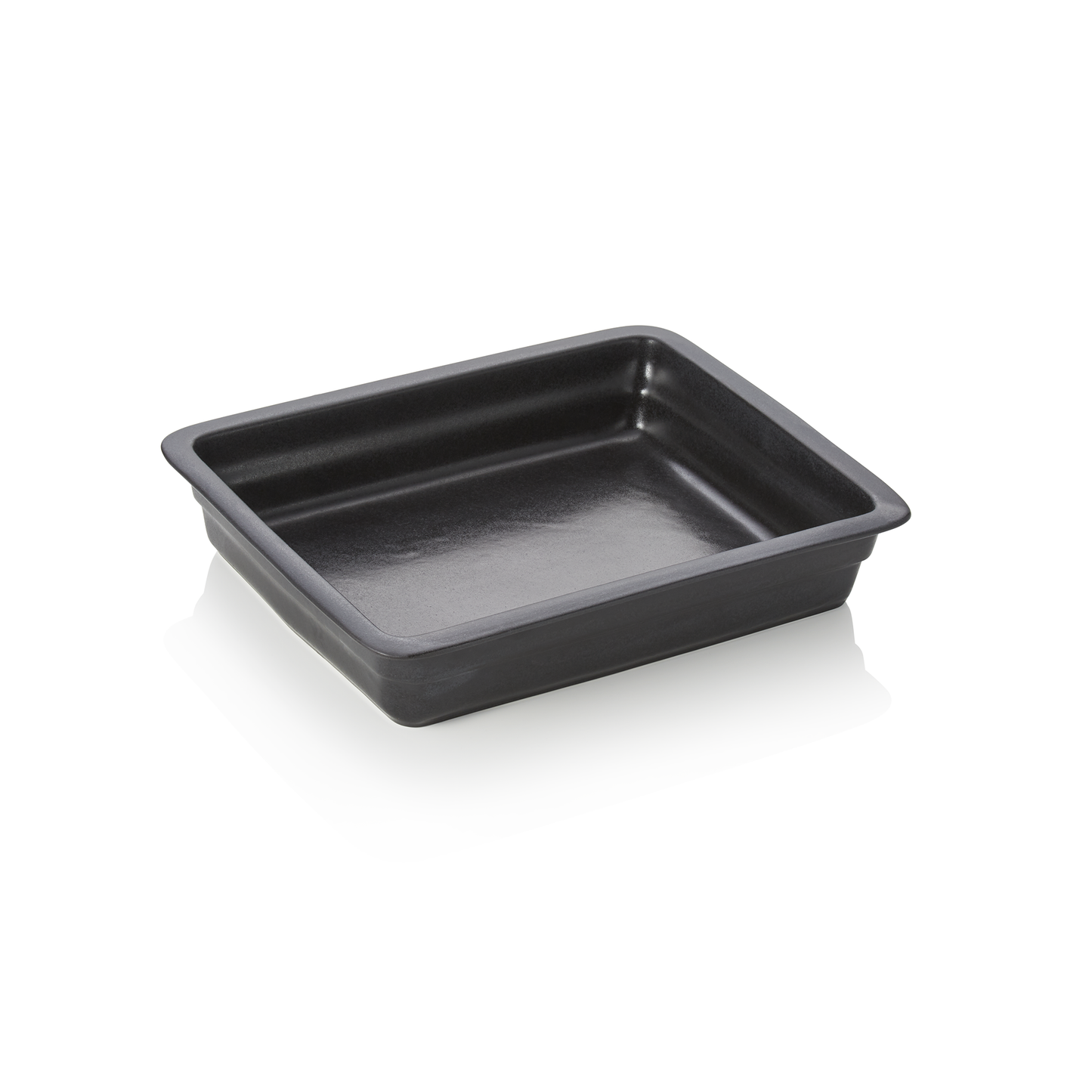 GN Behälter Induktion 1/2, 65 mm, schwarz, Porzellan 