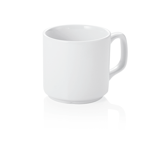 Becher Set, Ø 7,5 cm, 260 ml, Set á 6 Stück, Porzellan  
