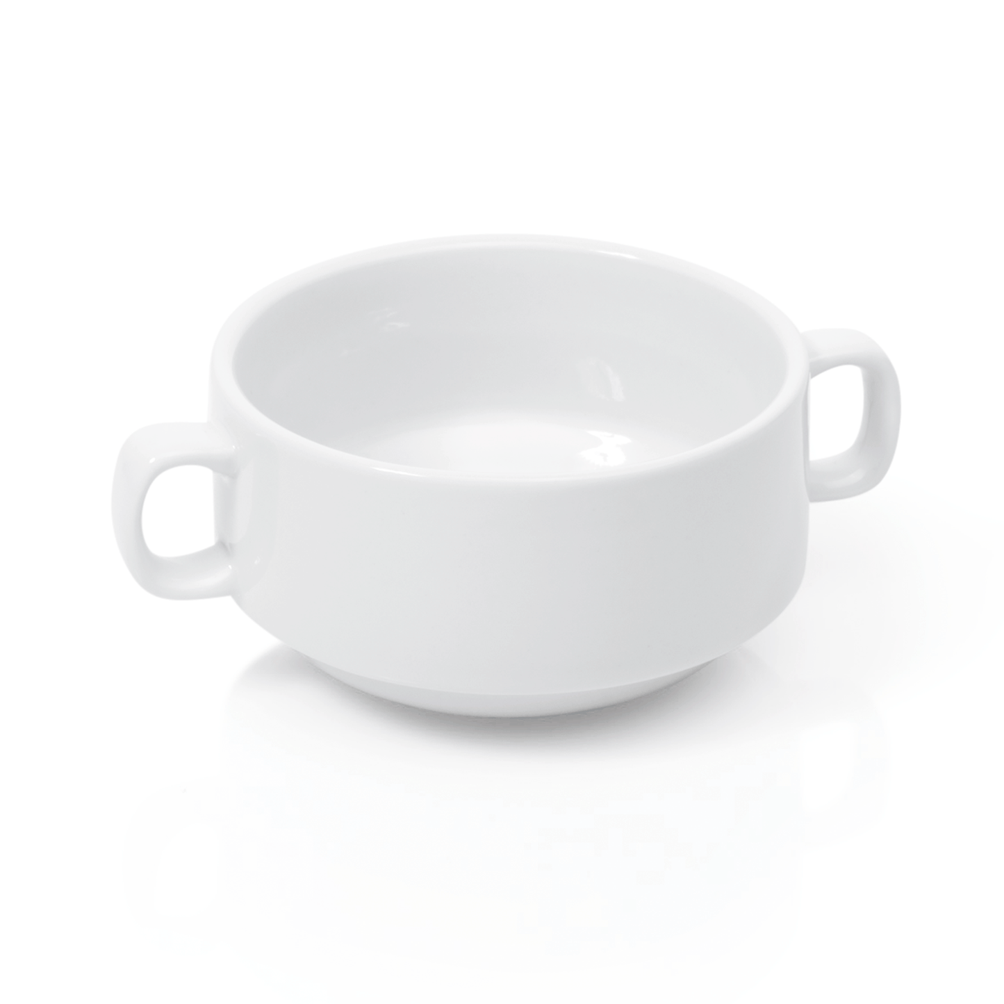 Suppentasse Set mit Henkelgriffen, 260 ml, Set á 6 Stück, Porzellan  