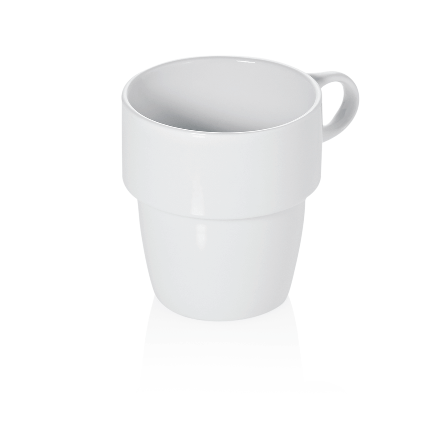 Becher Set, konisch, Ø 8 cm, 250 ml, Set á 6 Stück, Porzellan  