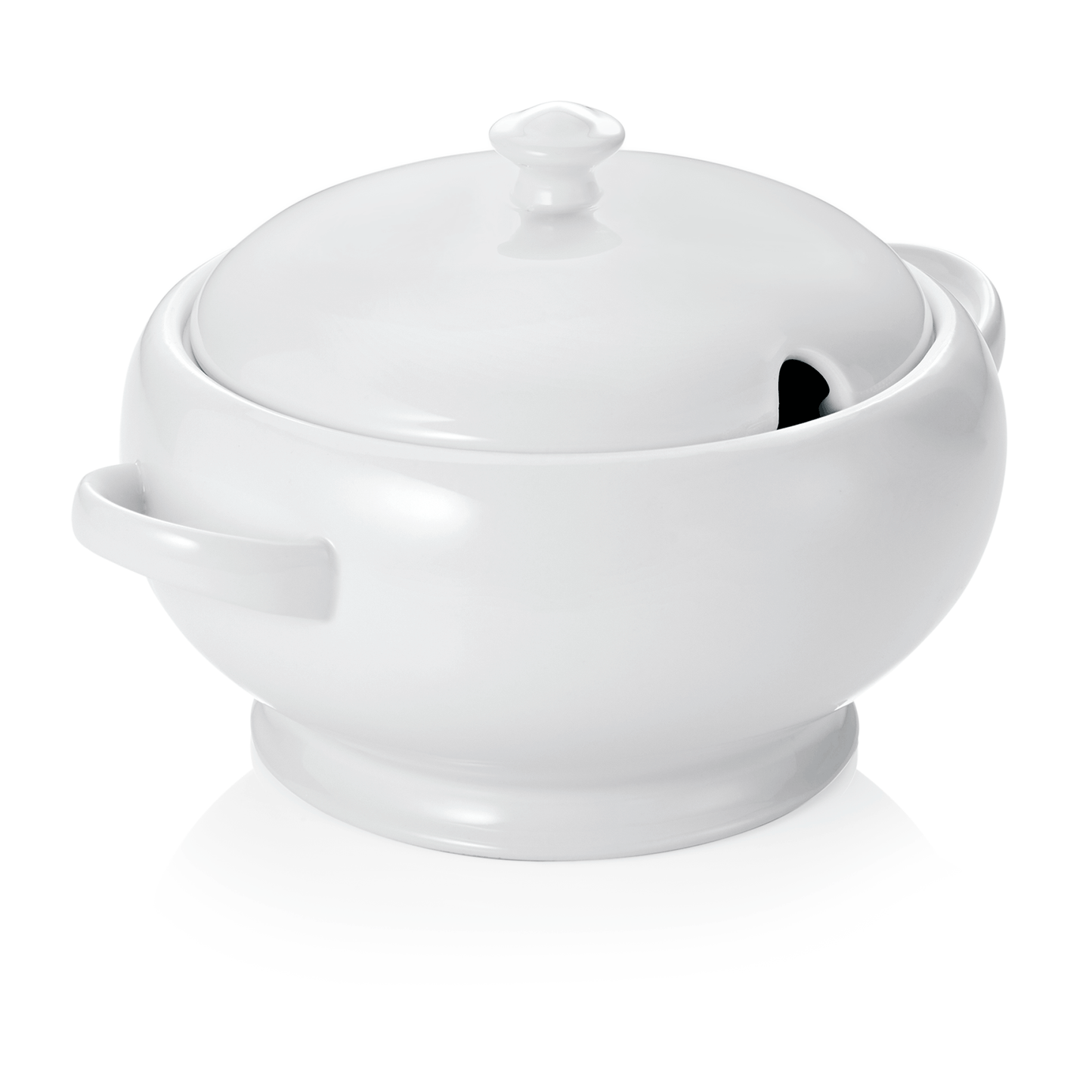Terrine mit Deckel, 2,5 ltr., Ø 22 cm, Porzellan  