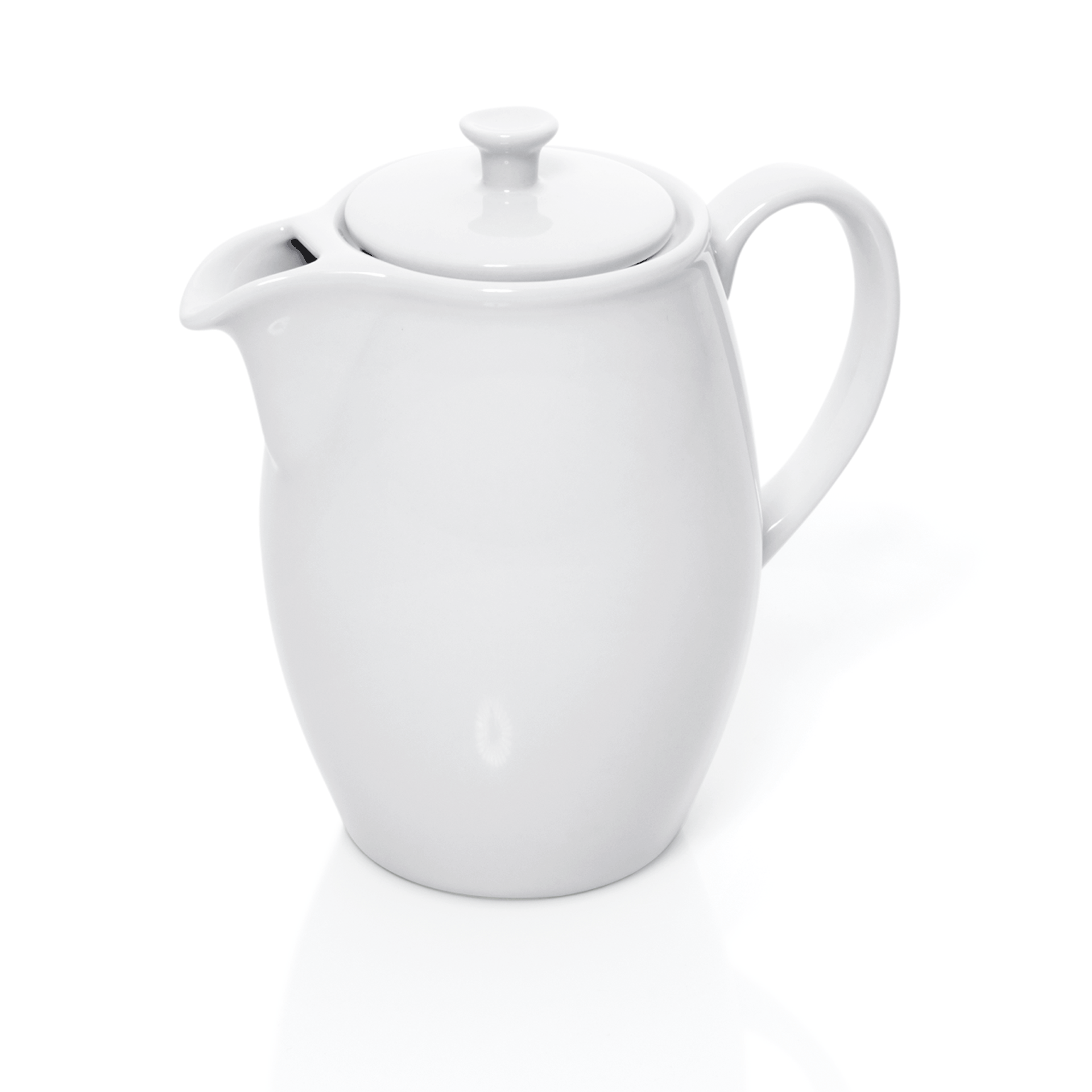 Kaffeekanne, Ø 7 cm, 0,60 ltr., Porzellan  