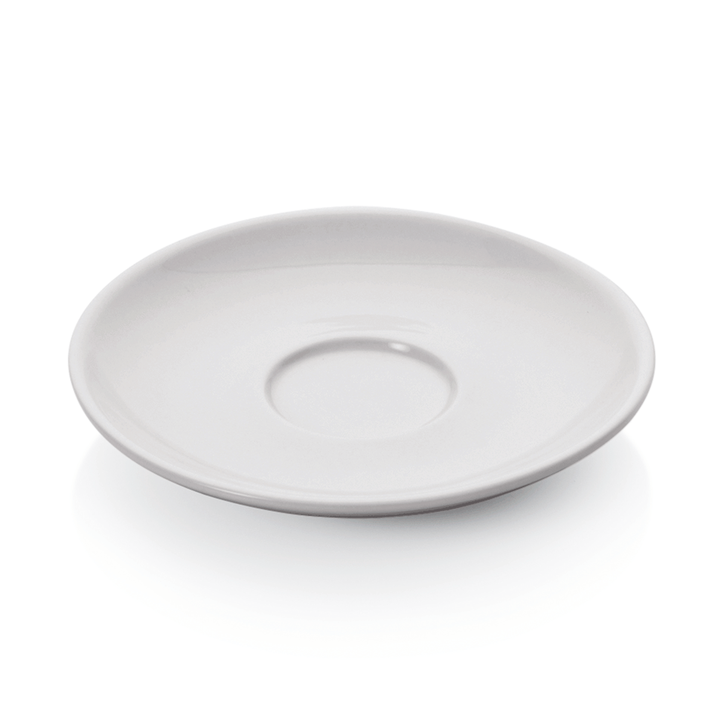 Espresso Untertasse Set ITALIA WHITE für 4999 009, Set á 6 Stück, Porzellan 