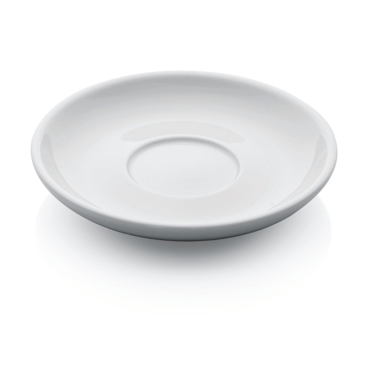 Doppiountertasse Set ITALIA WHITE für 4999 018, Set á 6 Stück, Porzellan 