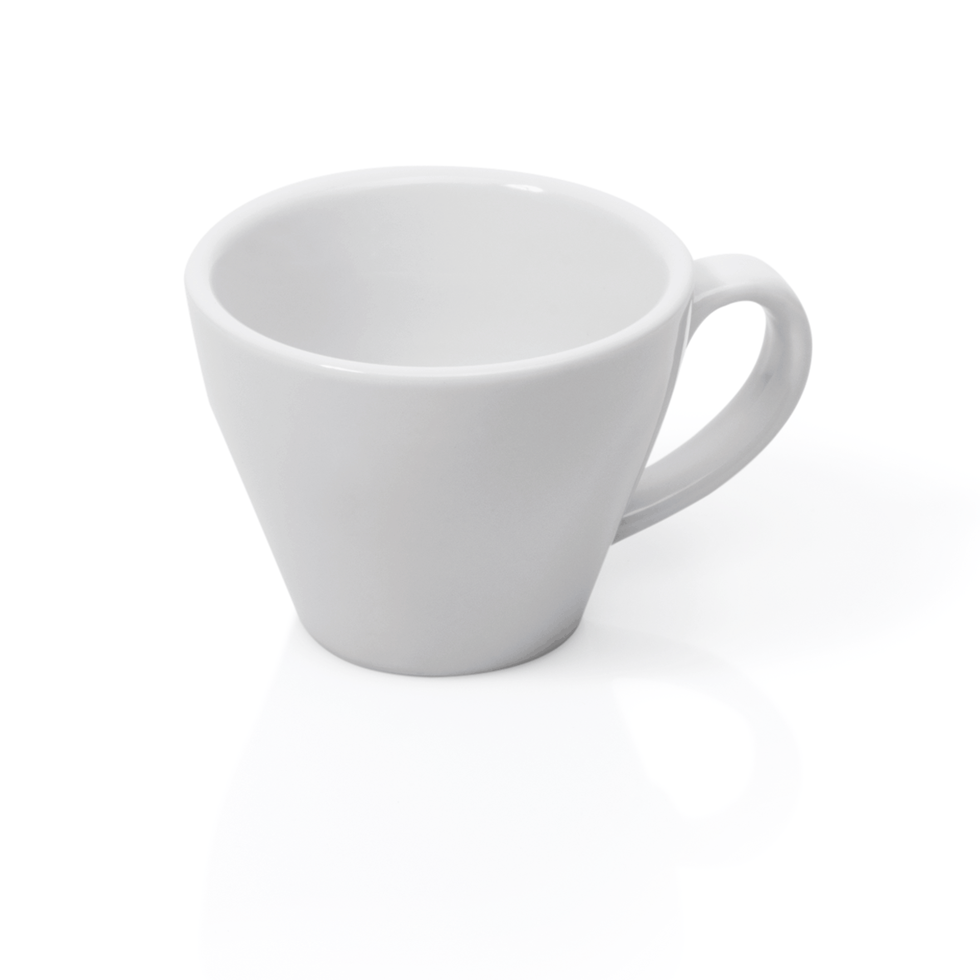 Espresso doppio Set ITALIA WHITE 180 ml, Set á 6 Stück, Porzellan 