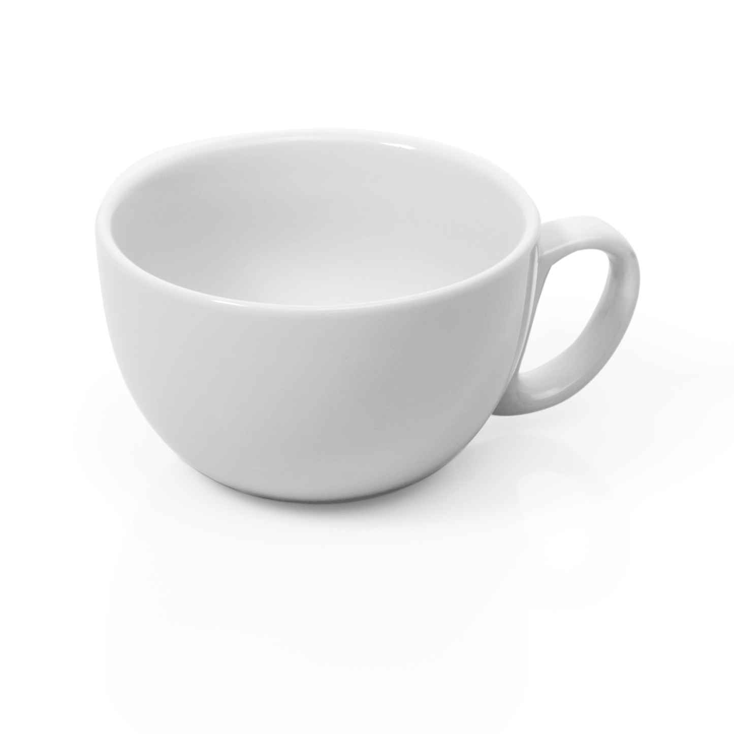 Caffè Latte Set ITALIA WHITE, 350 ml, Set á 6 Stück, Porzellan 