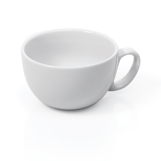Caffè Latte Set ITALIA WHITE, 350 ml, Set á 6 Stück, Porzellan 
