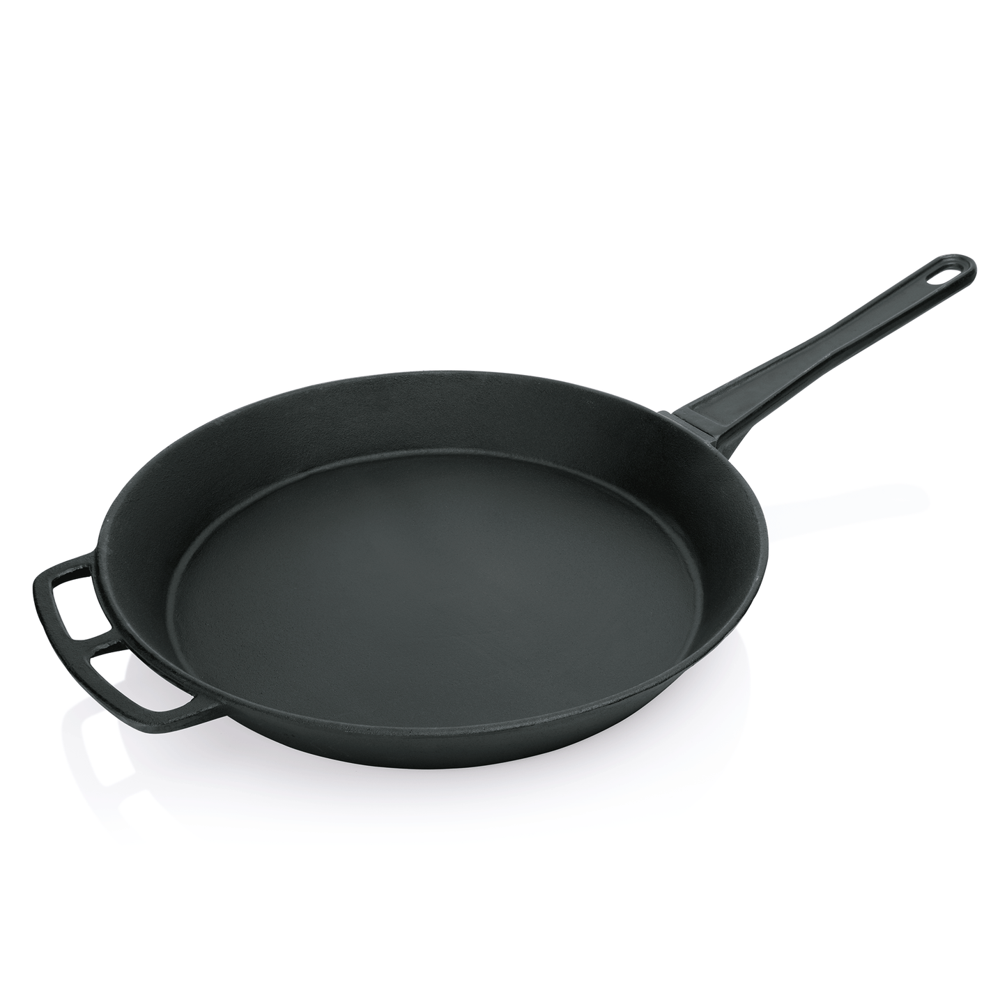 Riesenpfanne Eisenguss Riesenpfanne, Ø 80 cm, Höhe 12 cm, mit Stielgriff, Gusseisen 
