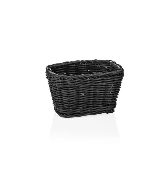 Korb Weaver Pro Tischkörbe, 17 x 11 x 9 cm, schwarz, Polypropylen, BPA frei 