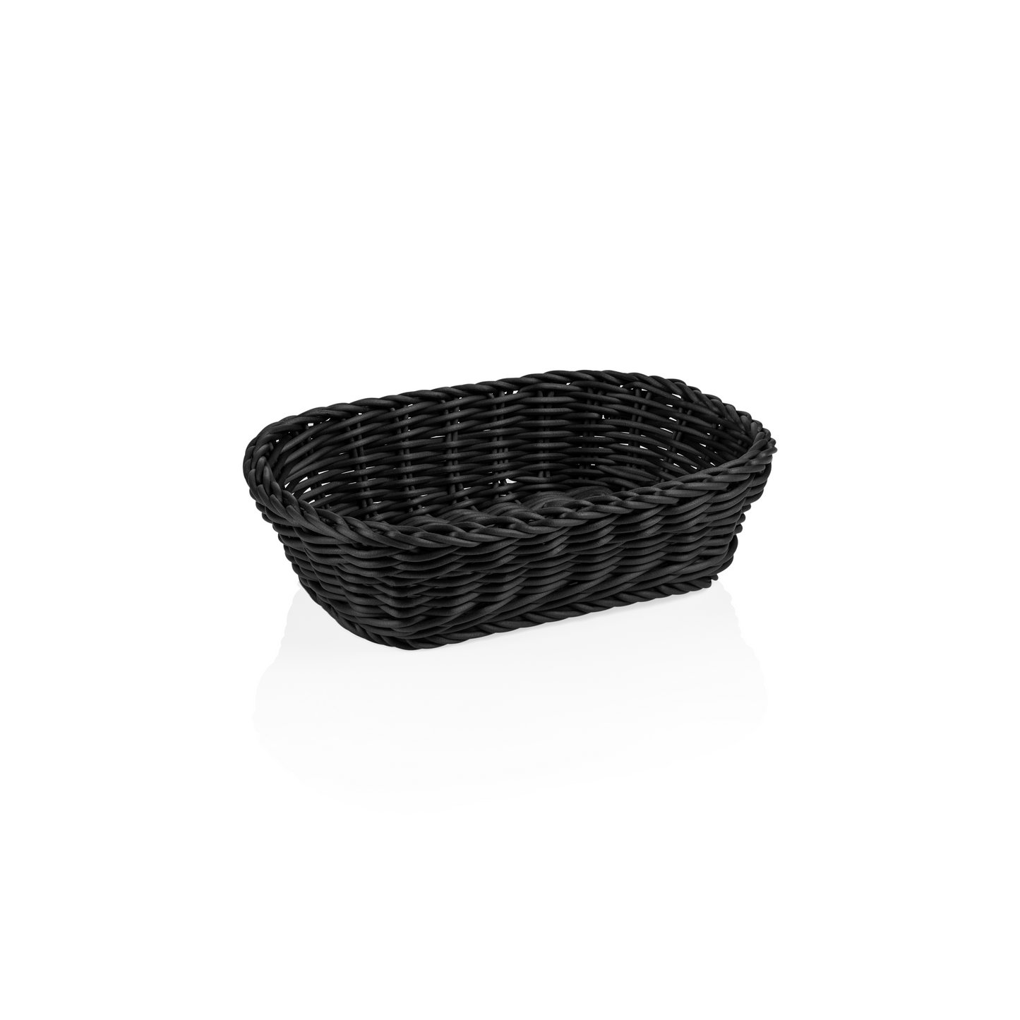 Korb Weaver Pro Tischkörbe, 26,5 x 19 x 7 cm, schwarz, Polypropylen, BPA frei 