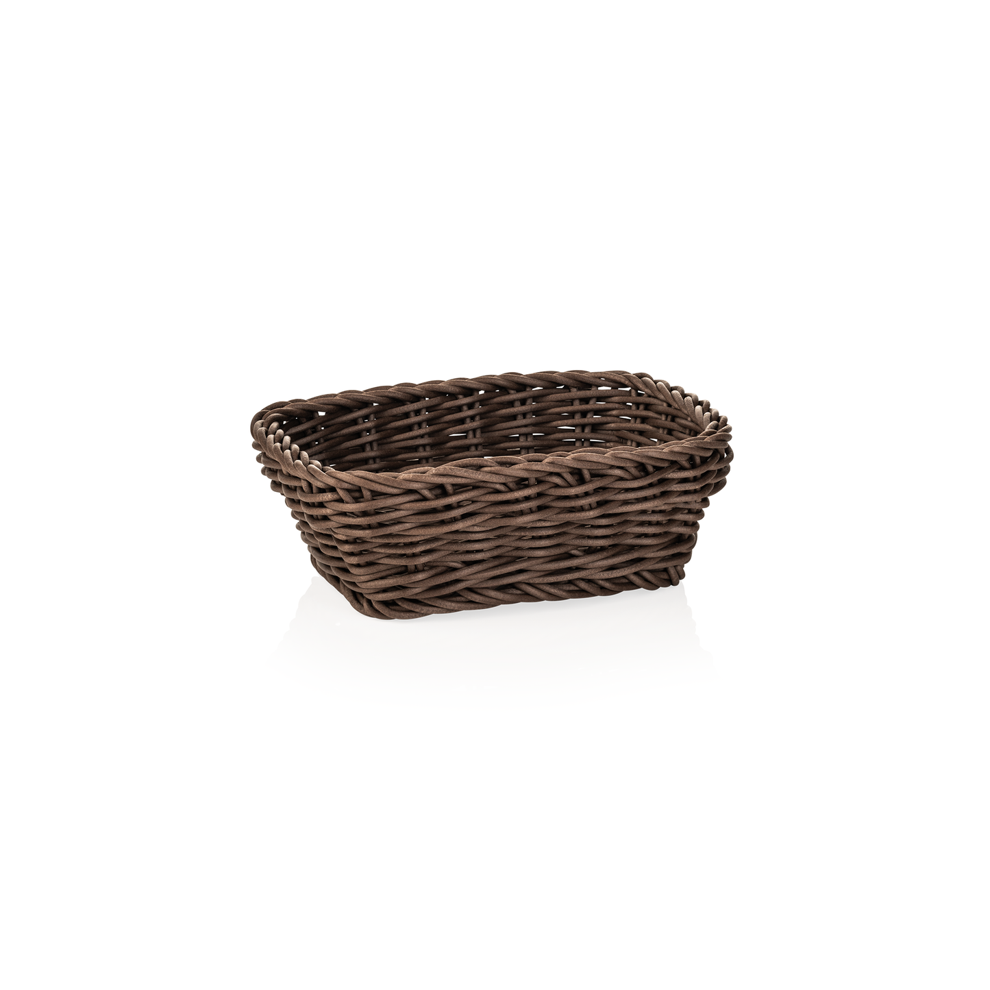 Korb Weaver Pro Tischkörbe, 19 x 13 x 6 cm, braun, Polypropylen, BPA frei 