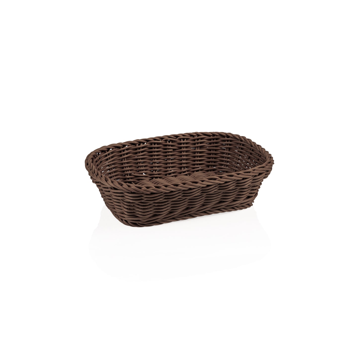 Korb Weaver Pro Tischkörbe, 26,5 x 19 x 7 cm, braun, Polypropylen, BPA frei 