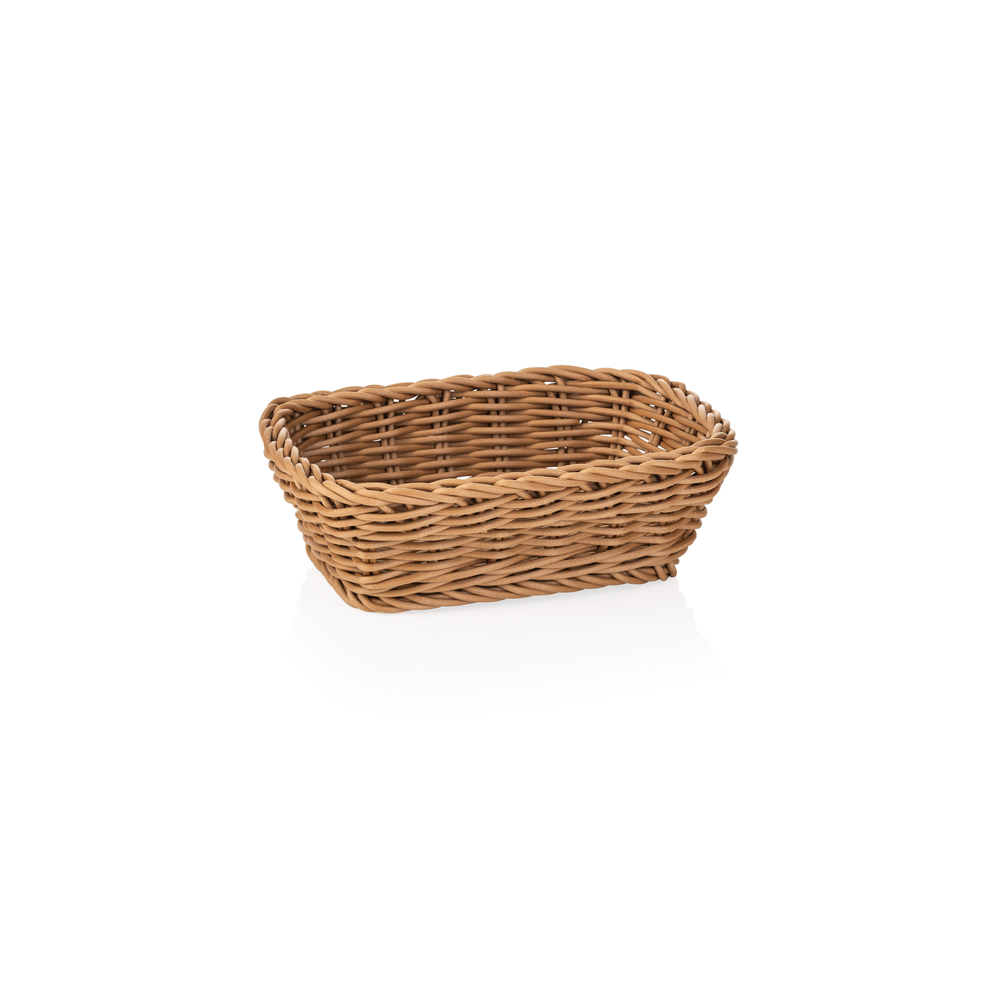 Korb Weaver Pro Tischkörbe, 19 x 13 x 6 cm, beige, Polypropylen, BPA frei 