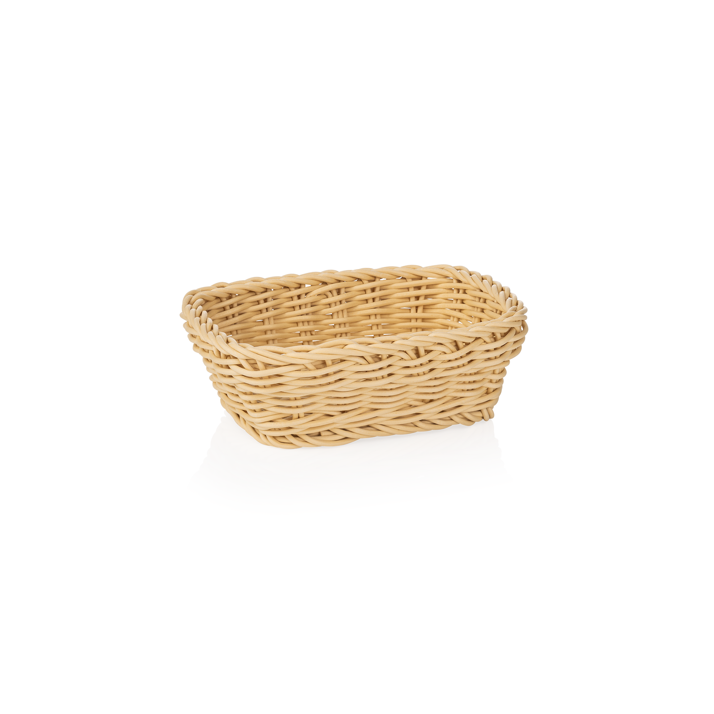 Korb Weaver Pro Tischkörbe, 19 x 13 x 6 cm, hellbeige, Polypropylen, BPA frei 