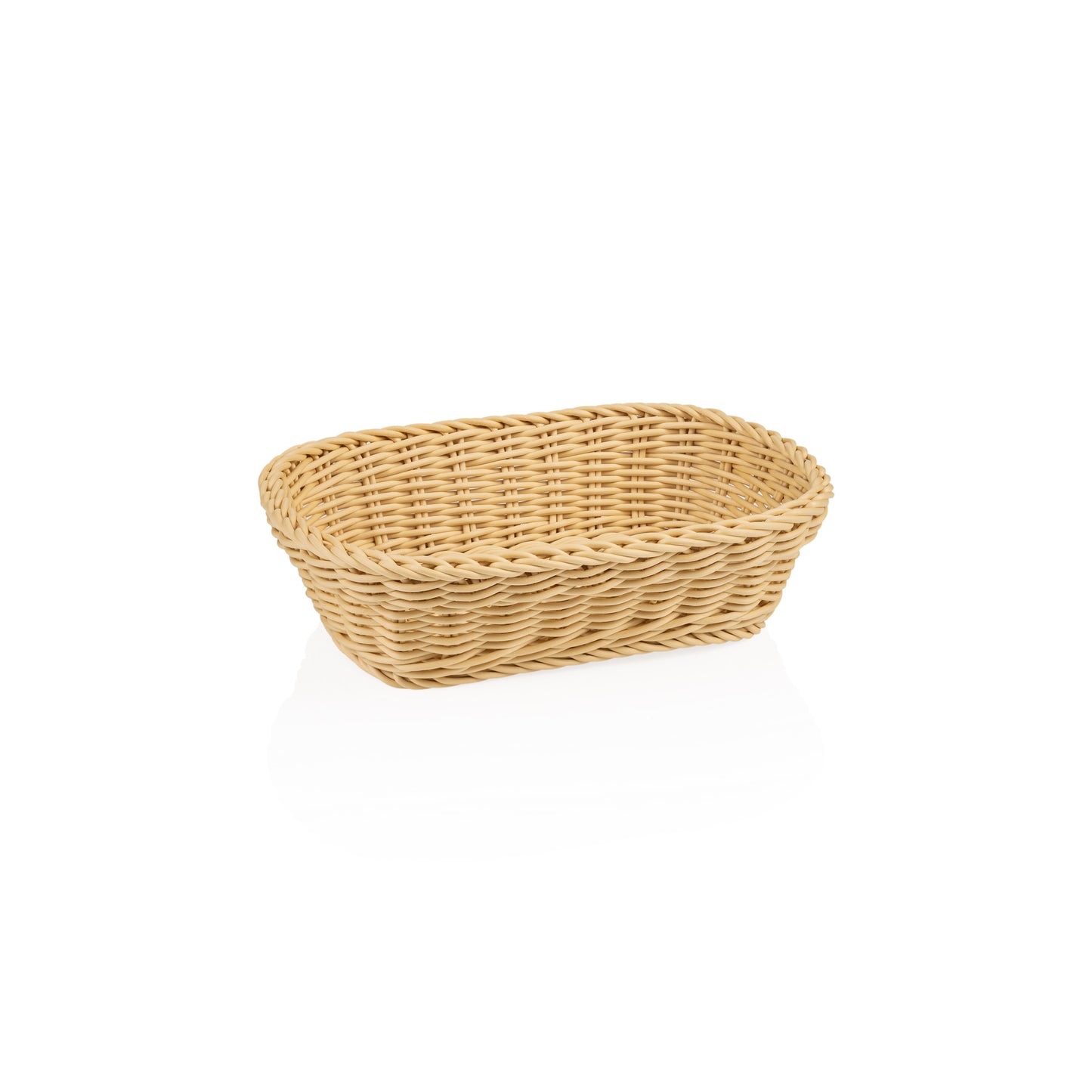 Korb Weaver Pro Tischkörbe, 26,5 x 19 x 7 cm, hellbeige, Polypropylen, BPA frei 
