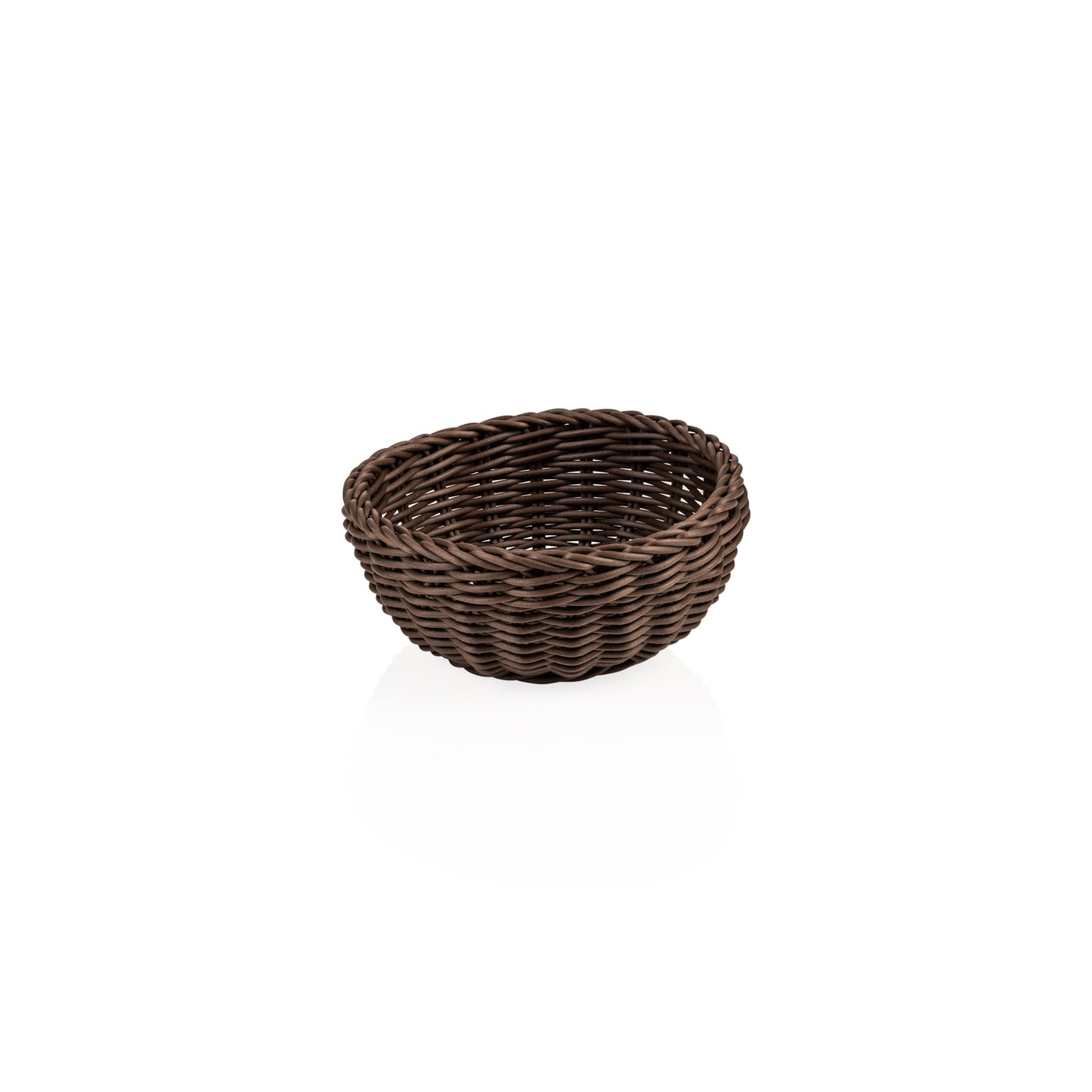 Korb Weaver Pro Tischkörbe, Ø 20 cm, Höhe 8 cm, braun, Polypropylen, BPA frei 