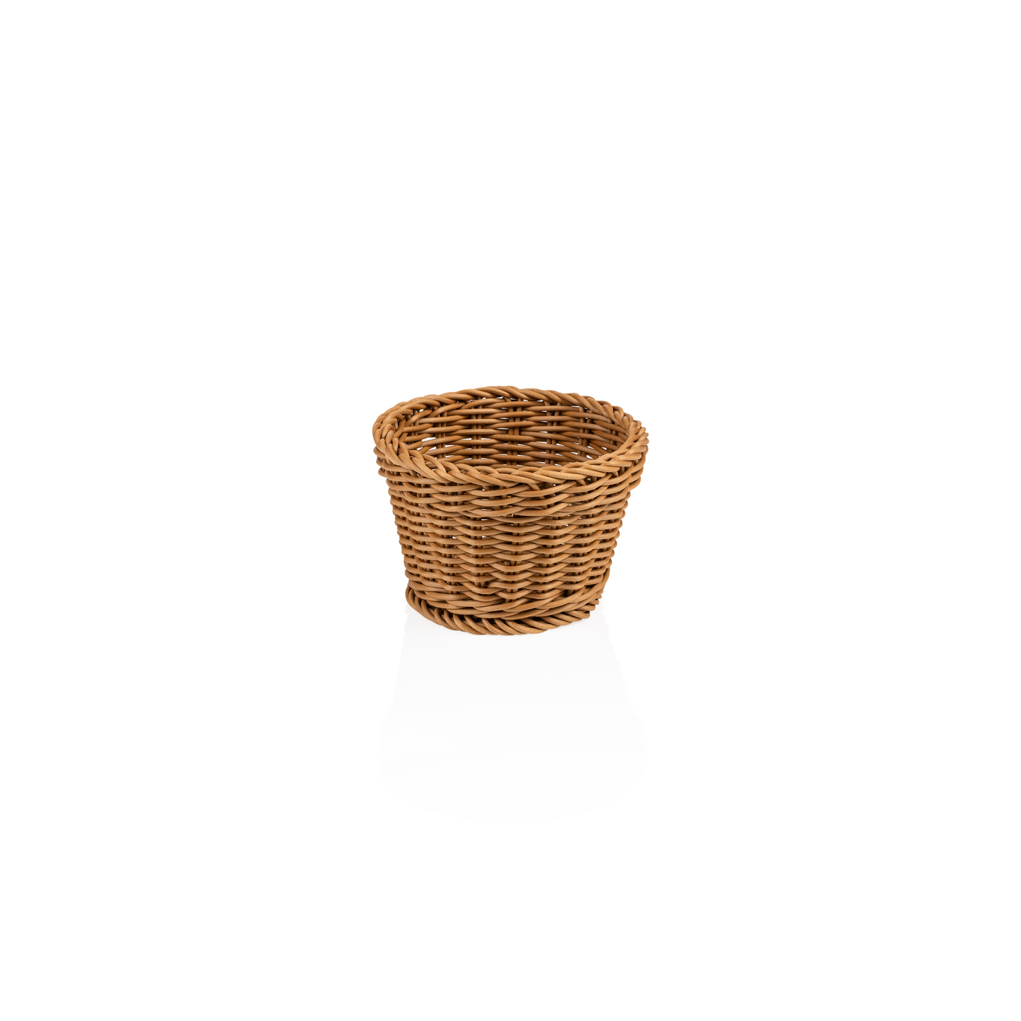 Korb Weaver Pro Tischkörbe, Ø 13 cm, Höhe 10 cm, oval, beige, Polypropylen, BPA frei 
