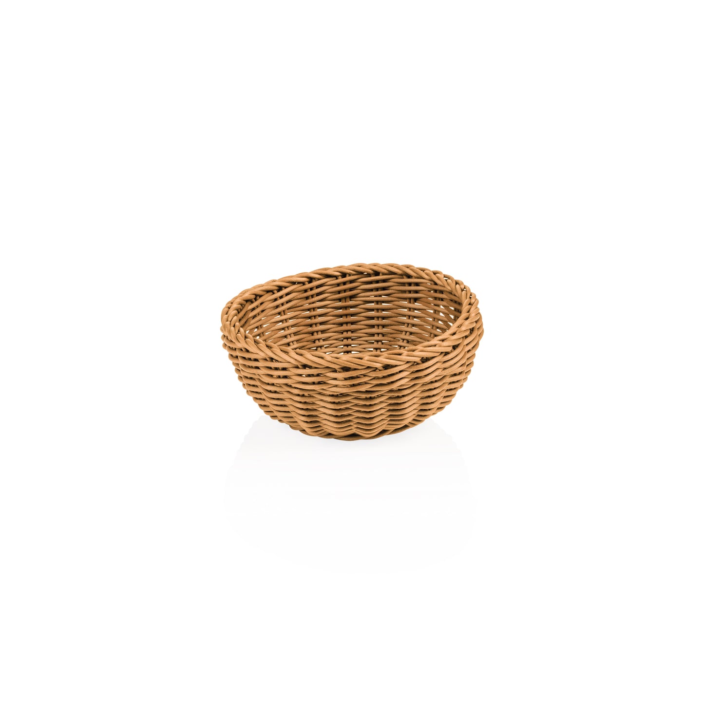 Korb Weaver Pro Tischkörbe, Ø 20 cm, Höhe 8 cm, beige, Polypropylen, BPA frei 