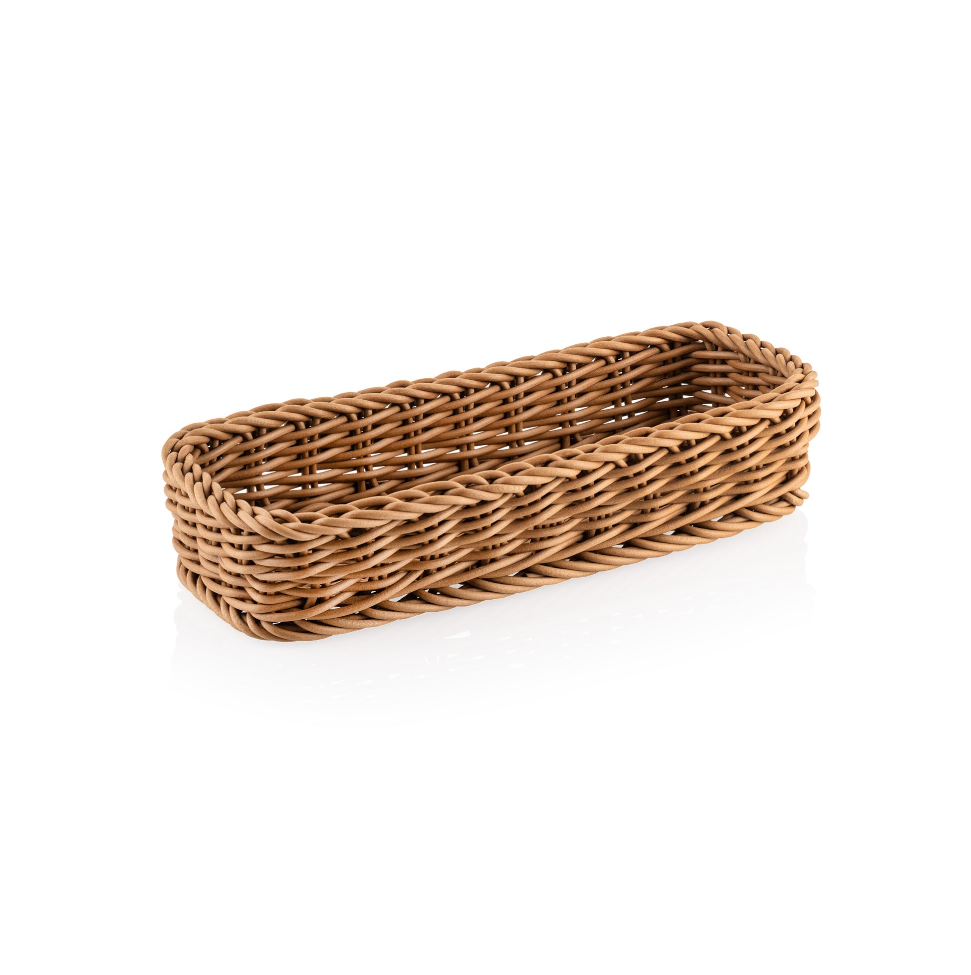 Besteckkorb Weaver Pro Systemkörbe, 27 x 10 x 5 cm, braun, Polypropylen, BPA frei 
