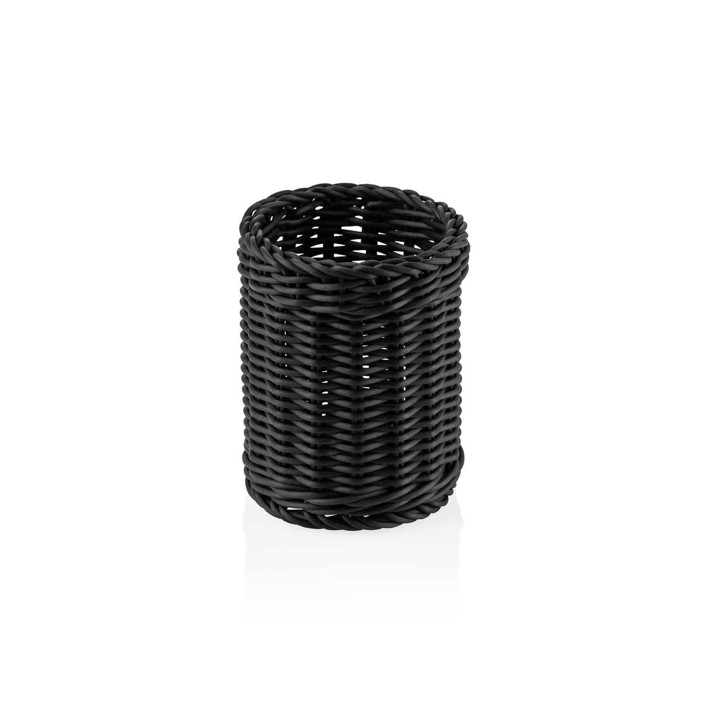 Besteckkorb Weaver Pro Systemkörbe, Ø 12 cm, Höhe 15 cm, schwarz, Polypropylen, BPA frei 