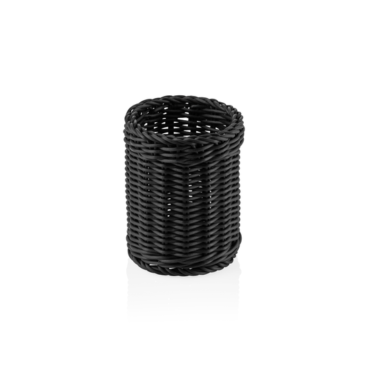 Besteckkorb Weaver Pro Systemkörbe, Ø 12 cm, Höhe 15 cm, schwarz, Polypropylen, BPA frei 