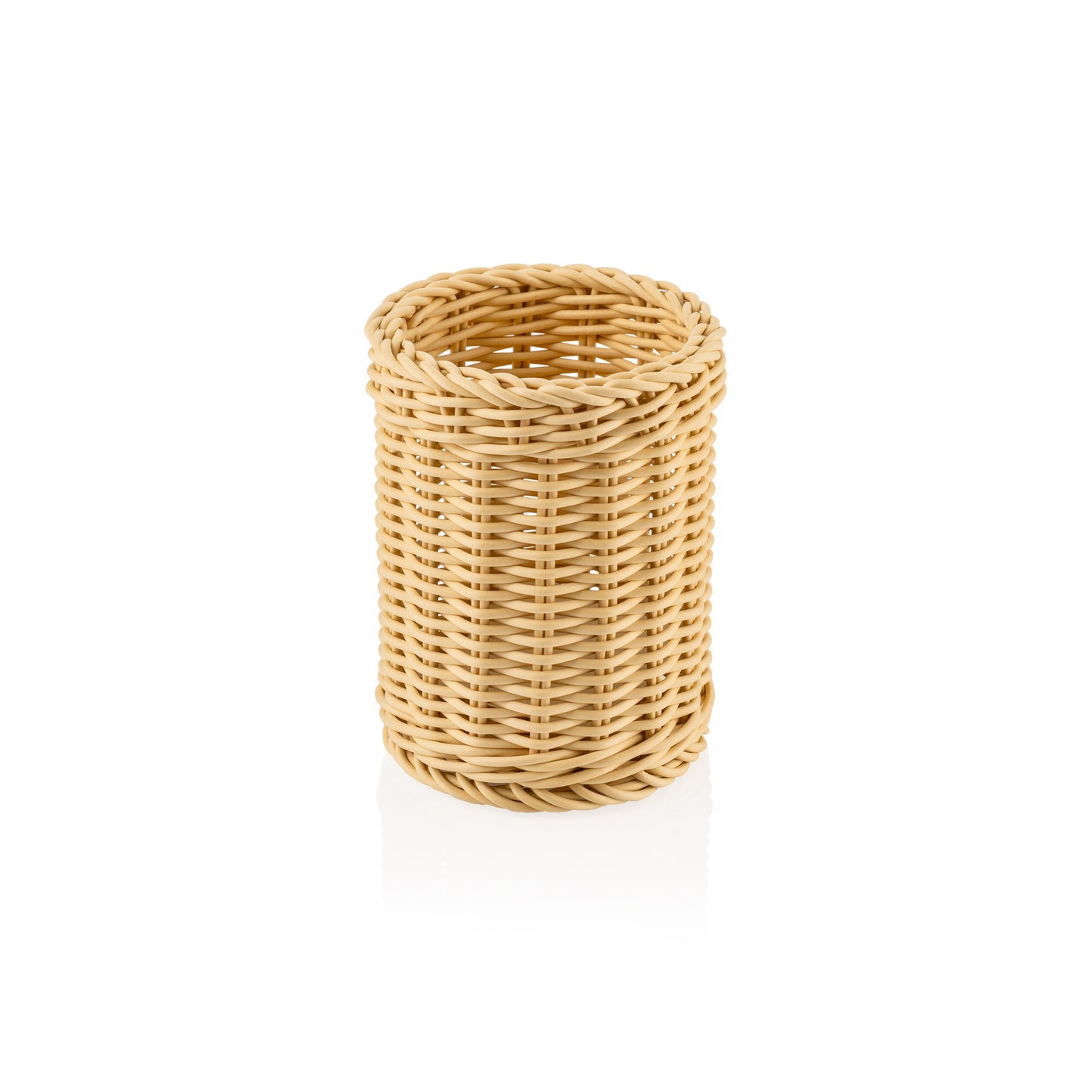 Besteckkorb Weaver Pro Systemkörbe, Ø 12 cm, Höhe 15 cm, hellbeige, Polypropylen, BPA frei 