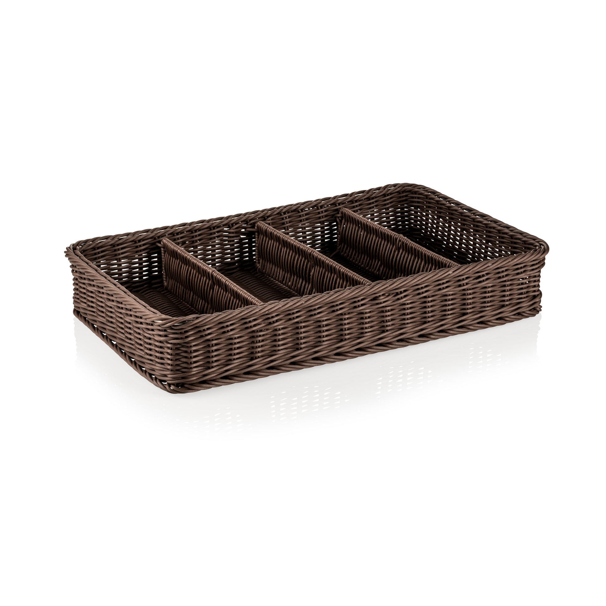 GN Besteckkorb 1/1 Weaver Pro Systemkörbe, braun, Polypropylen, BPA frei 