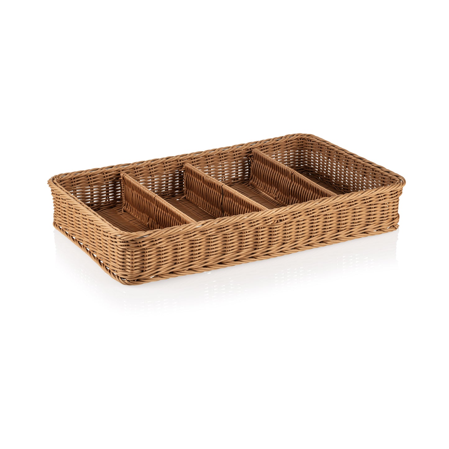 GN Besteckkorb 1/1 Weaver Pro Systemkörbe, beige, Polypropylen, BPA frei 