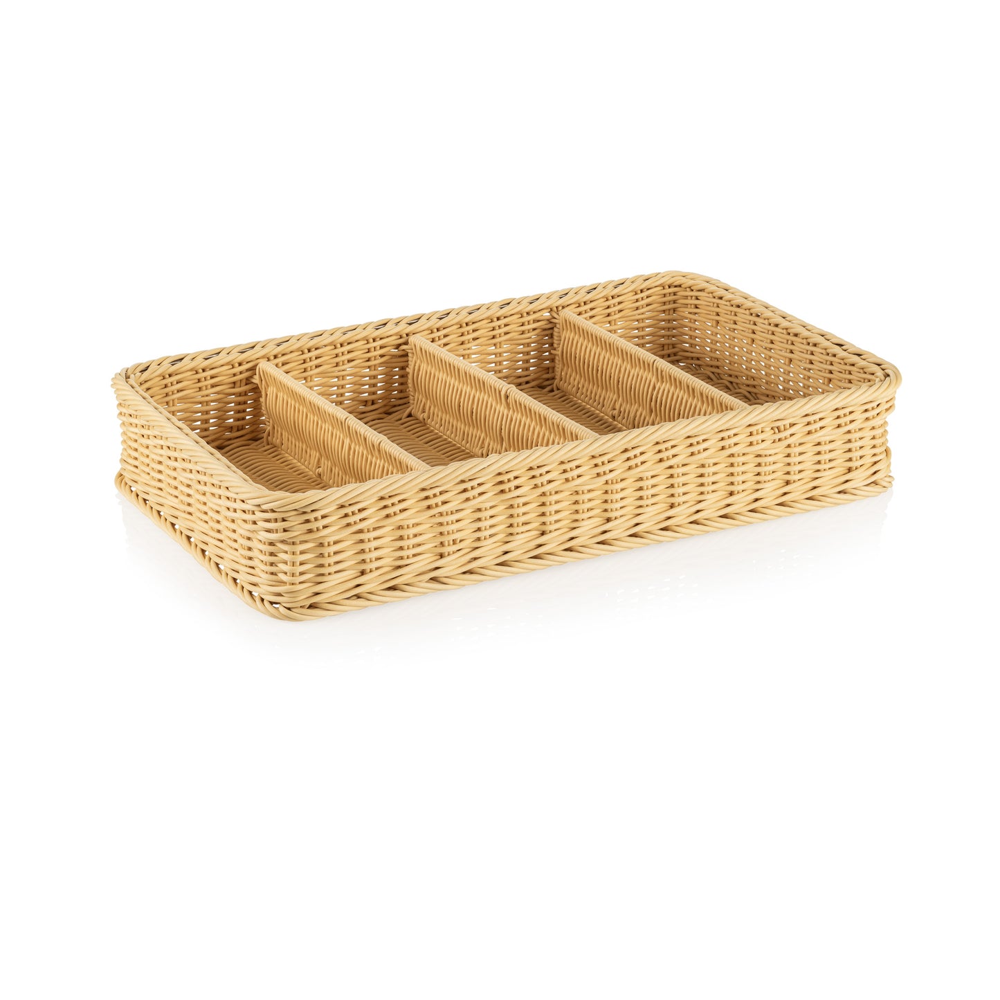 GN Besteckkorb 1/1 Weaver Pro Systemkörbe, hellbeige, Polypropylen, BPA frei 