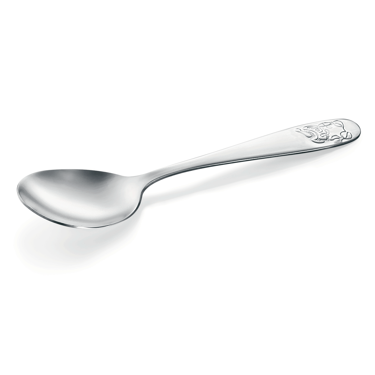 Kinderlöffe AMELIE, 14 cmSet á 12 Stück, Motiv: Bär, Chromnickelstahl 18/10 