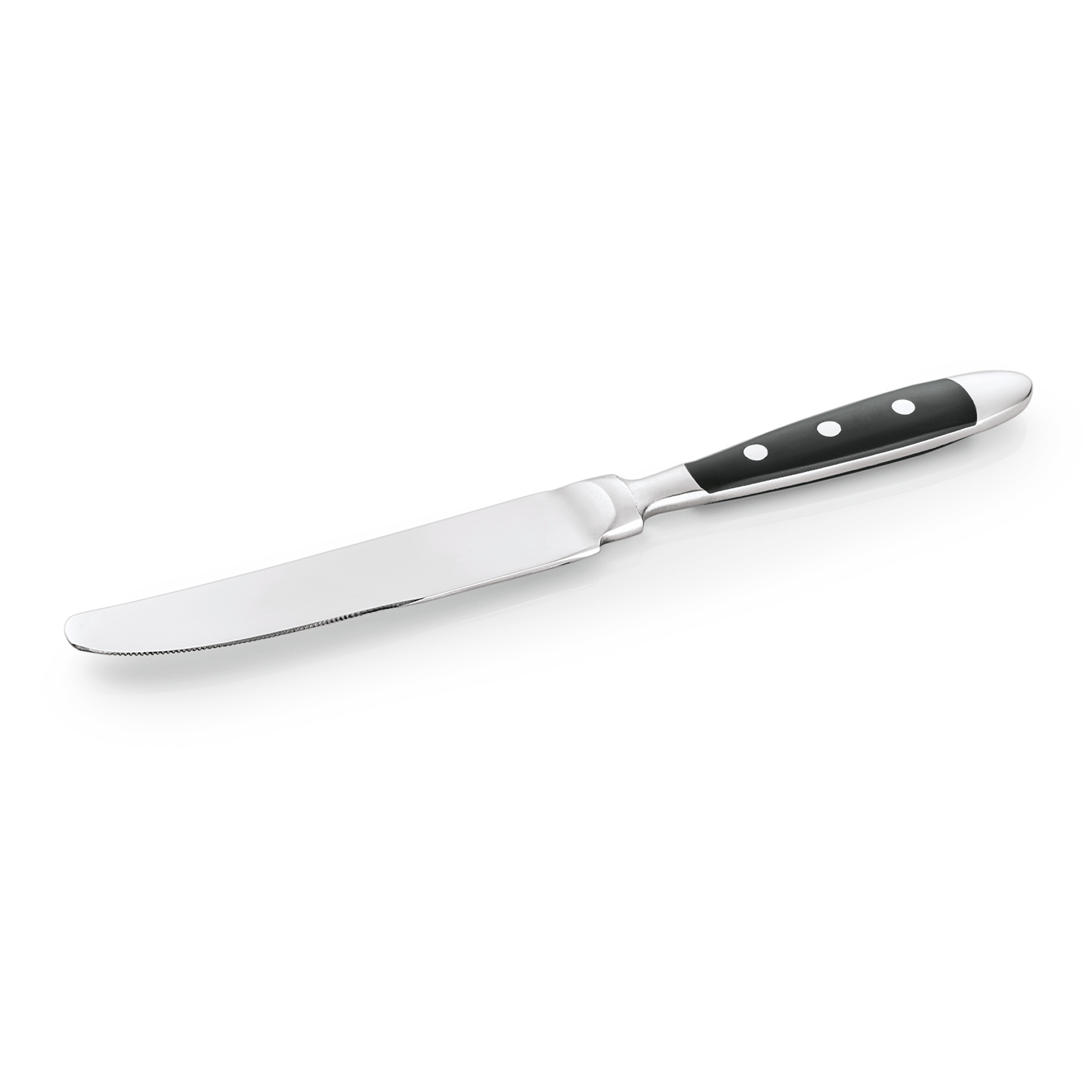 Menümesser BISTRO, 21,5 cm, mit Kunststoffgriff, Set á 12 Stück, Chromstahl 13/0 