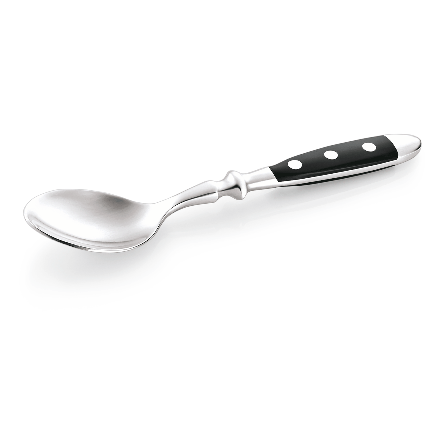 Kaffeelöffel BISTRO, 15 cm, mit Kunststoffgriff, Set á 12 Stück, Chromstahl 18/0 