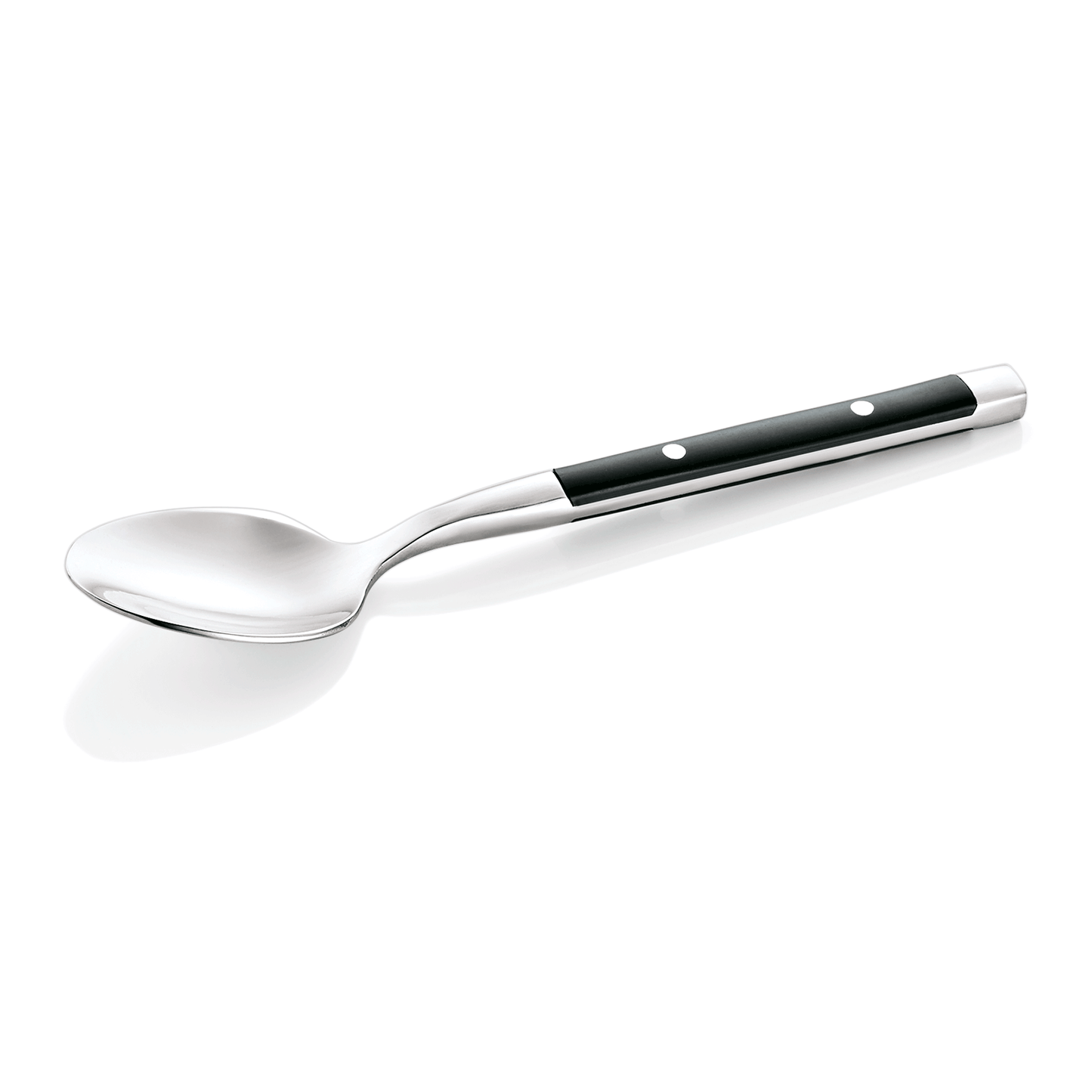 Kaffeelöffel BISTRO TREND, 14,5 cm, mit Kunststoffgriff, Set á 12 Stück, Chromstahl 18/0 