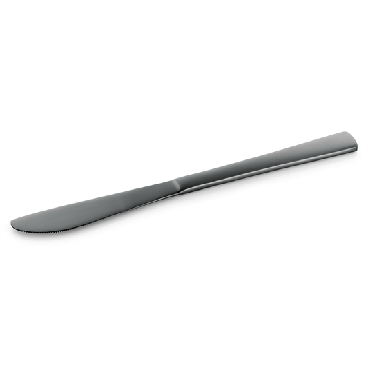 Menümesser HAMBURG FRESH, 22 cm, schwarz, matte PVD Beschichtung, Set á 12 Stück, Chromstahl 13/0 